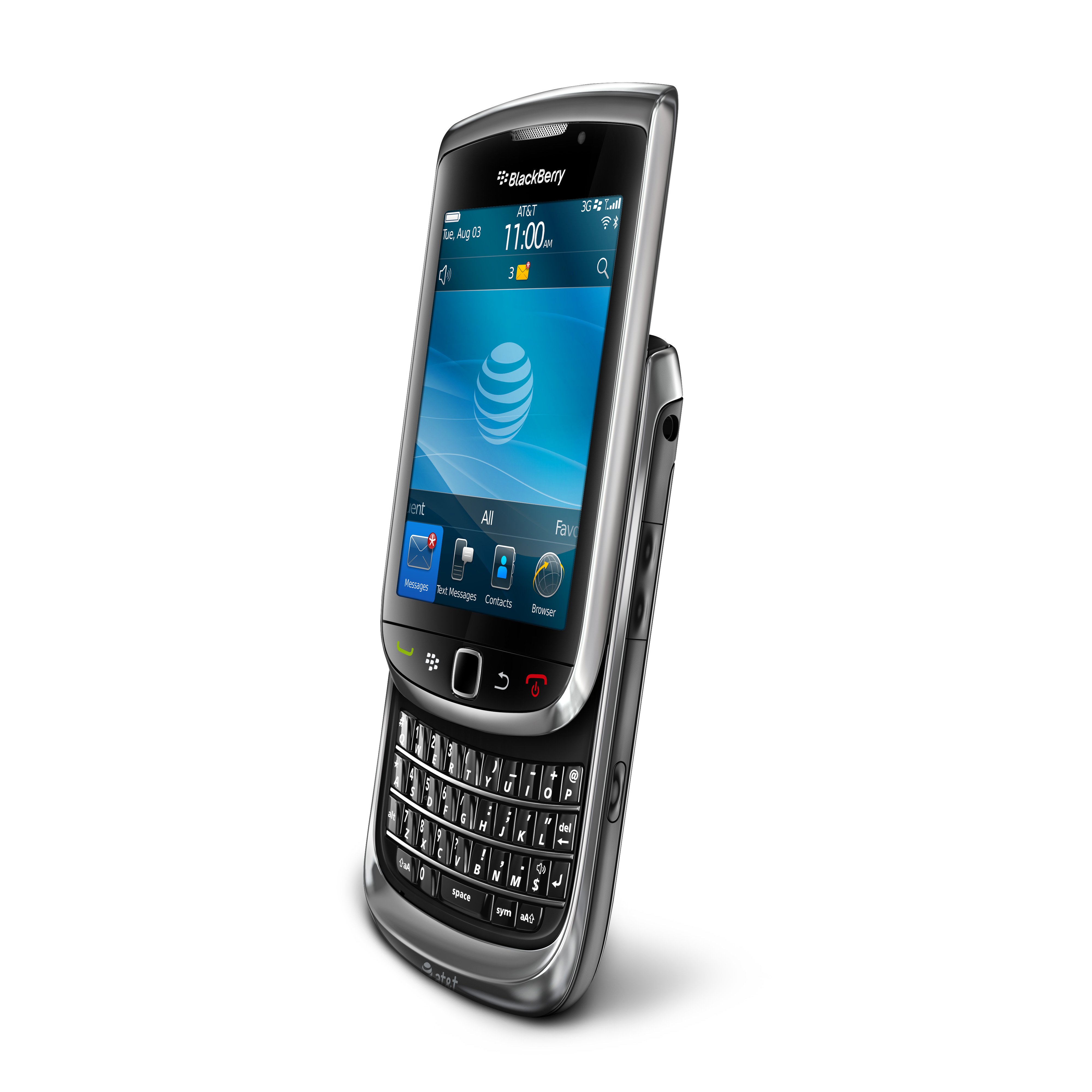 BlackBerry Torch 9800 llega a Iusacell