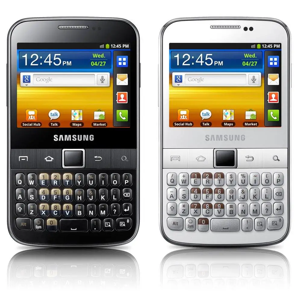 Samsung Galaxy Y y Galaxy Y Pro disponibles en México