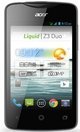 Acer Liquid Z3 ficha tecnica, características