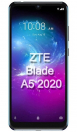 ZTE Blade A5 2020 Fiche technique