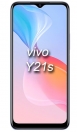 vivo Y21s - Characteristics, specifications and features