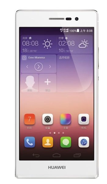 Huawei Ascend P7 Specs, review, opinions, comparisons