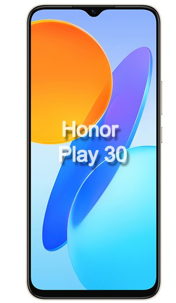 Huawei Honor Play 30 Specs, review, opinions, comparisons