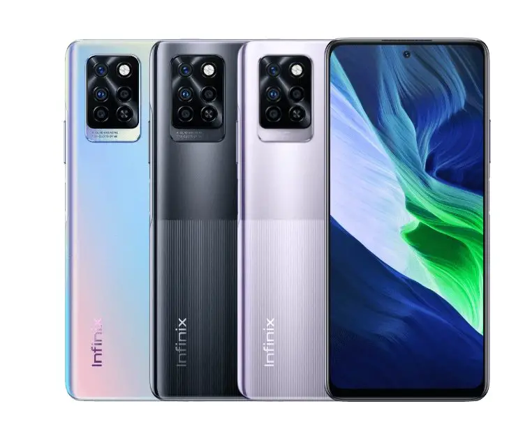 infinix note 10 pro front camera