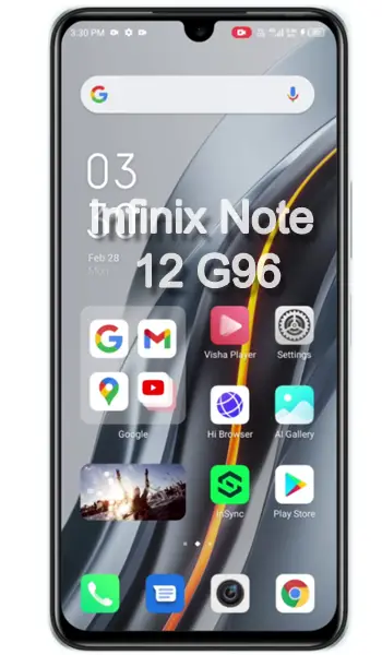 Infinix Note 12 G96 -  características y especificaciones, opiniones, analisis
