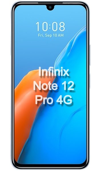 Infinix Note 12 Pro 4G -  características y especificaciones, opiniones, analisis
