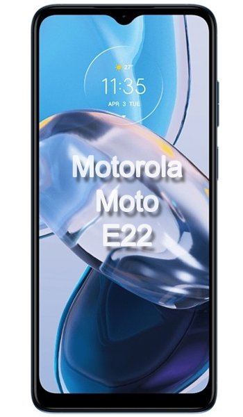Motorola Moto E22 Specs, review, opinions, comparisons