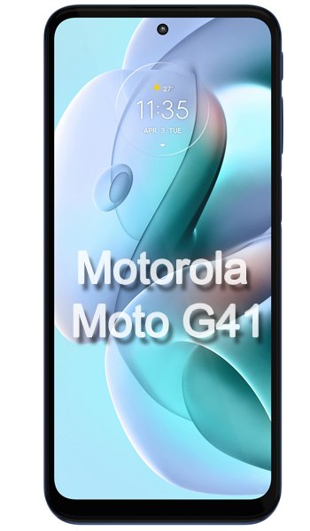 Motorola Moto G41 Specs, review, opinions, comparisons