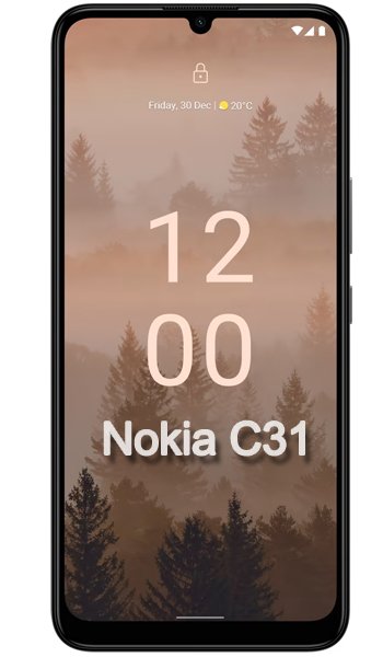 Nokia C31 - технически характеристики и спецификации