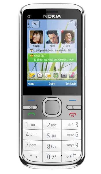 Nokia C5 5MP technische daten, test, review