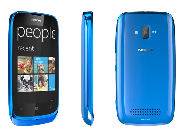 Nokia Lumia 610 specs, review, release date - PhonesData