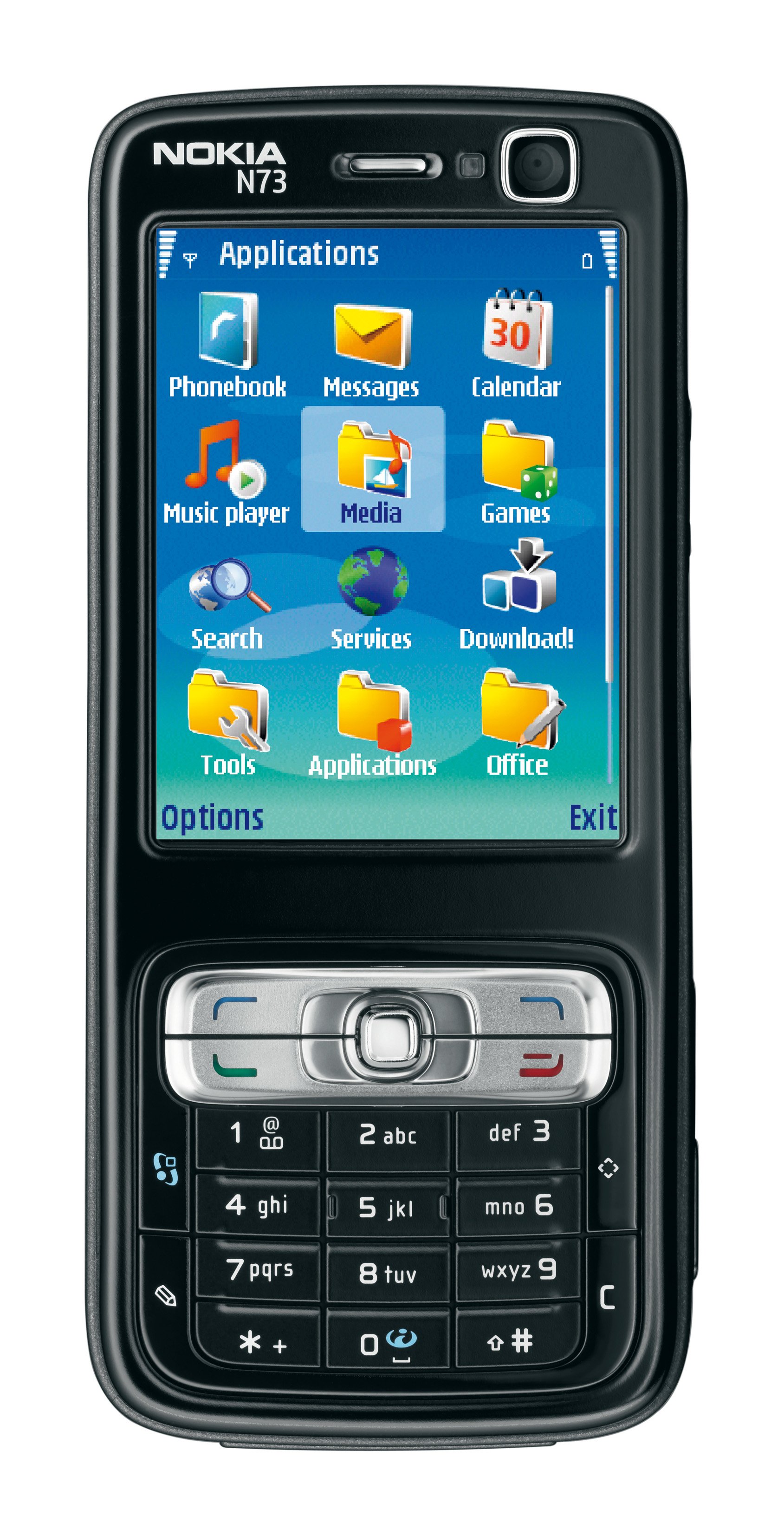 Nokia N73 technische daten test review vergleich 