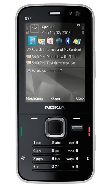 Nokia N78 Specs, review, opinions, comparisons