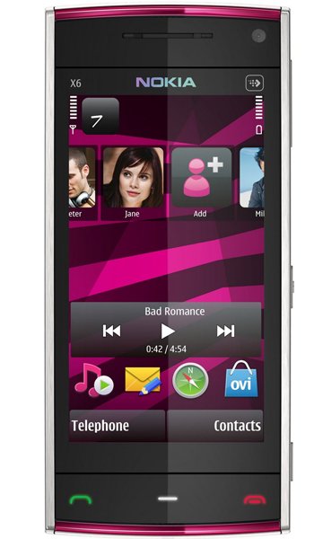 Nokia X6 - технически характеристики и спецификации