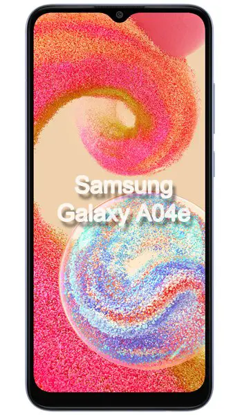 Samsung Galaxy A04e fiche technique