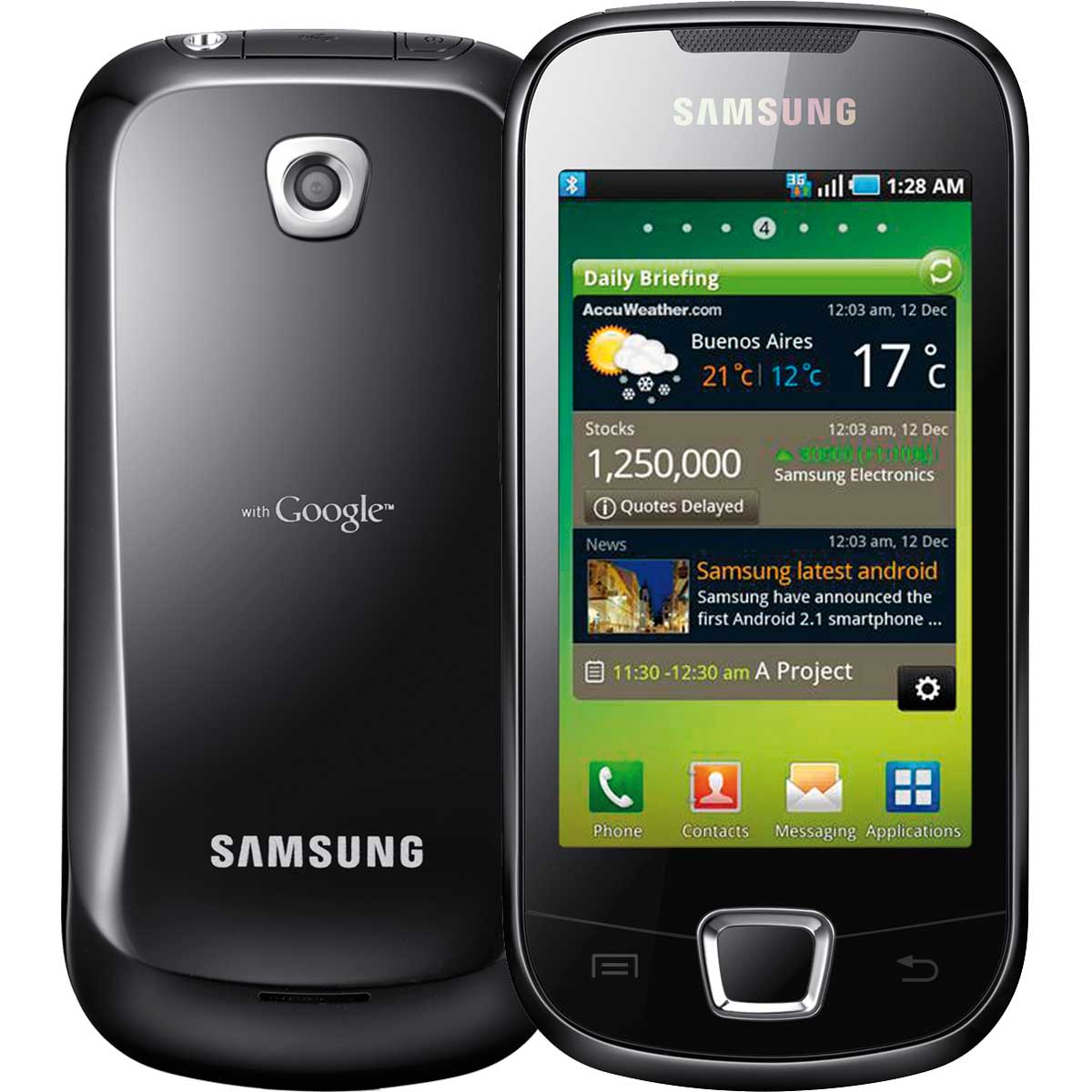Samsung I5800 Galaxy 3 specs, review, release date - PhonesData