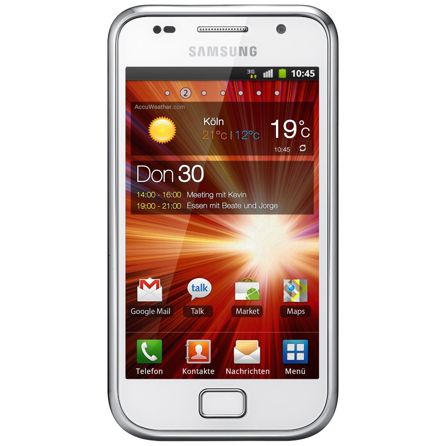 weekend moeilijk tevreden te krijgen Nacht Samsung I9001 Galaxy S Plus specs, review, release date - PhonesData