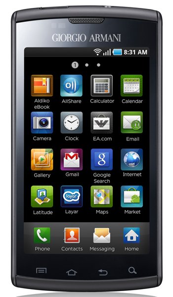 Samsung I9010 Galaxy S Giorgio Armani specs, review, release date -  PhonesData