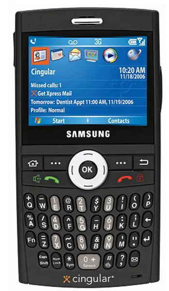 Samsung i607 BlackJack: мнения, характеристики, цена, сравнения