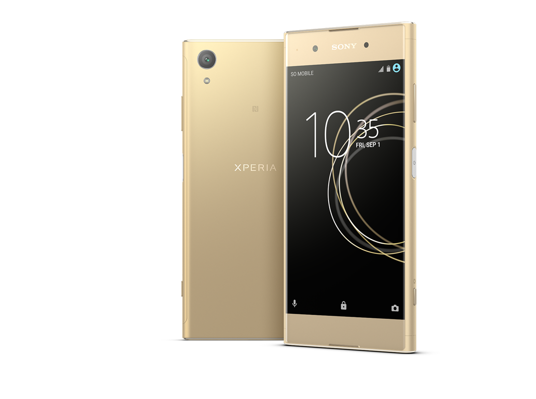Custodia Con Cinturino Per Sony Xperia XZ1 Compact - Moex Collana E Tracolla Regolabile Blu