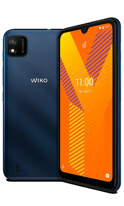Cover + Vetro Temperato Per Wiko Y62 Plus (6.1'') | Custodia Morbida TPU Black E Protezione 9H - WM85