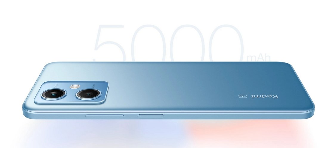 Custodia RankOne Per Redmi 12 (4G/5G) – Trasparente Opaca Con Anello Magnetico, Blu Reale