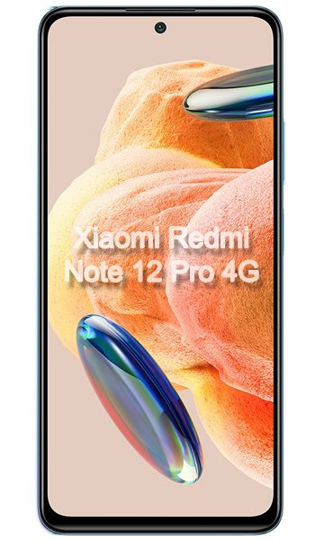 Xiaomi Redmi Note 12 Pro 4G Specs, review, opinions, comparisons