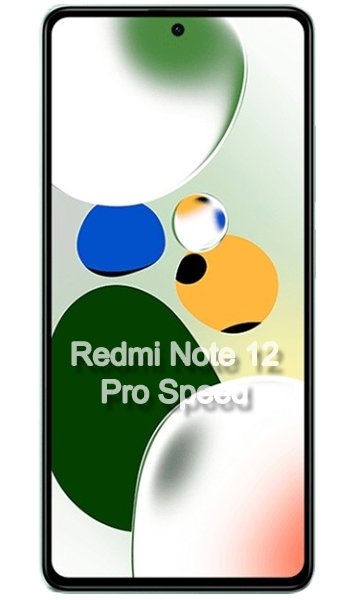Xiaomi Redmi Note 12 Pro Speed -  características y especificaciones, opiniones, analisis