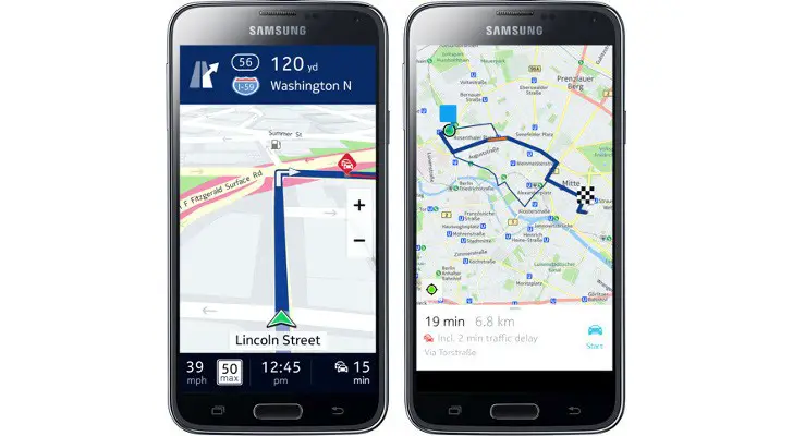 Samsung ексклузивно ще започне да предлага услугата Here Maps за Android
