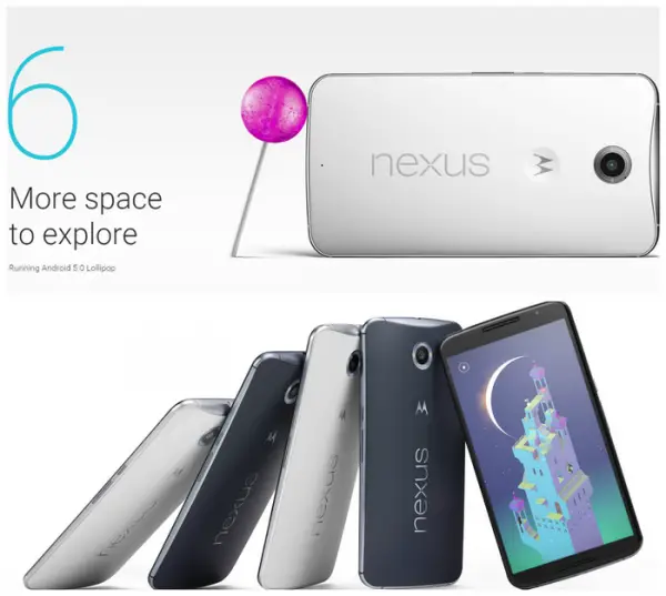 Motorola Nexus 6 без пръстов отпечатък