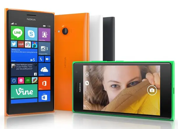 Nokia Lumia 730 има радостна новина за любителите на селфи снимките.